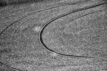 white and black abstraction from air and ice creating an interesting and original background