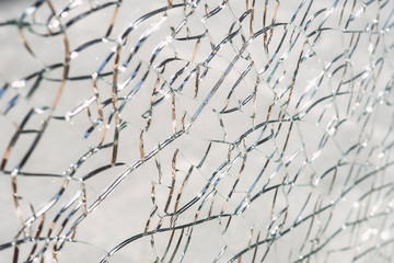 Broken glass for background pattern