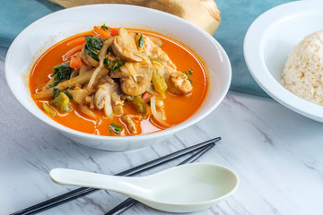 Thai Food Panang Curry