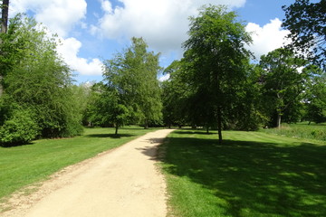Gardens and park of Blenheim Palace - Woodstock, Oxfordshire, England, UK