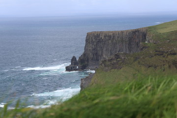 Fototapeta na wymiar Beautiful cliffs of moher Ireland