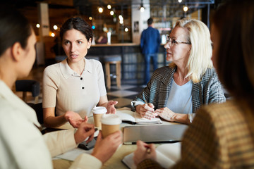 Meeting of females