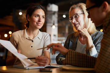 Discussing contract terms
