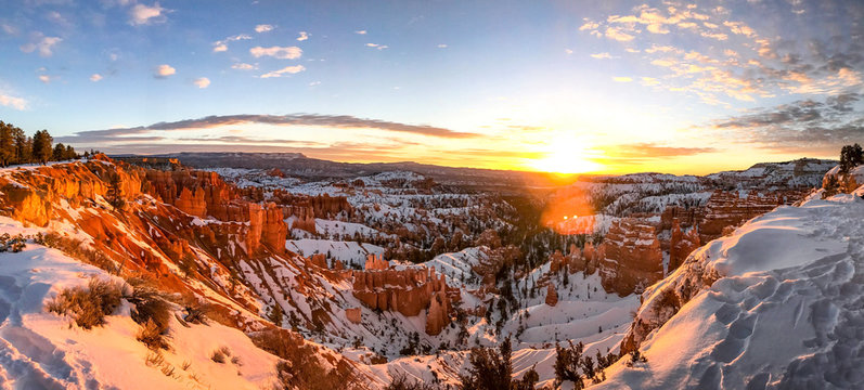 Zion National Park Sunrise - Powered by Adobe