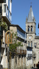 Sarria, village of Camino de Santiago. Galicia.Spain