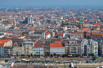 Obraz premium Budapeszt, Węgry, panorama
