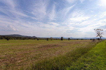 Kali basin mountains in Hungary
