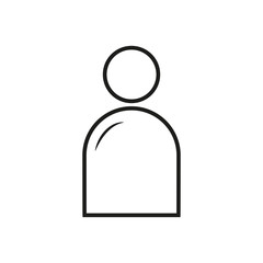 man or human vector icon