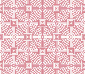 Pink and white pattern with geometric simple design, texture for girl