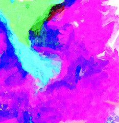 Abstract watercolor texture background. Liquid water paint at paper effect. Real drawing imitation. Creative pattern in artistic style.