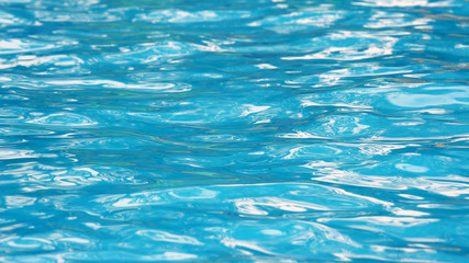 reflection of the sky in the wind on the water. abstraction in nature.