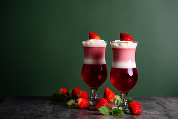 Panna Cotta with berries