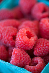 Container of Rasperries