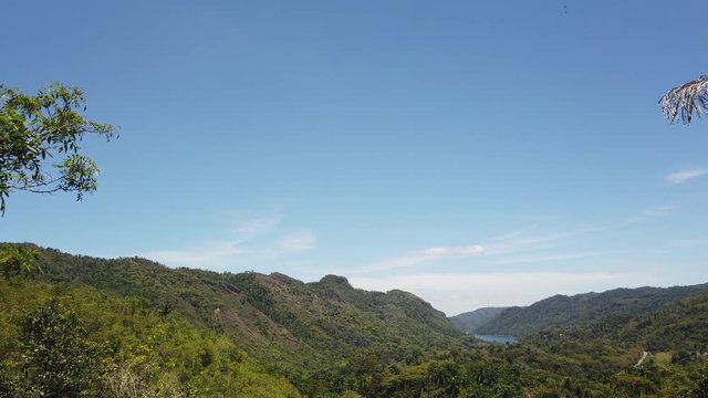 Big Mountain View on Bright Sky Day