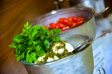 fresh herbs and spices, healthy food, fit food