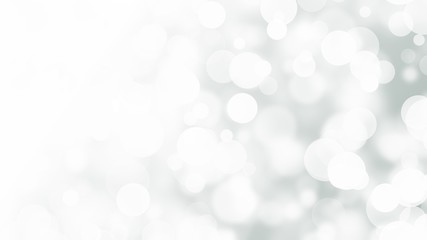 Abstract winter blur bokeh illustration design background.