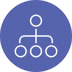 Hierarchy Organization Structure Outline Icon
