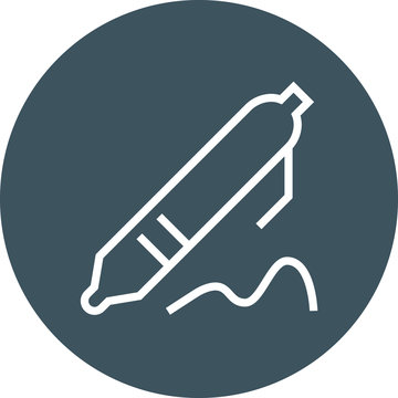 recommend clip art: Pen Signature Autograph Outline Icon