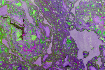 Beautiful abstract painting is a painting technique Ebru .Turkish Ebru style on the water with acrylic paints wring wave.Stylish combination of luxury.Contemporary art marble liquid texture 