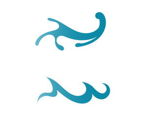 Obraz na płótnie Canvas water drop Logo Template vector illustration design