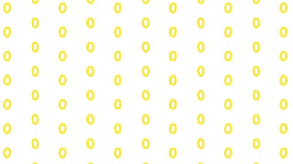 Vertical movement of the Monochrome oval pattern - Powered by Adobe