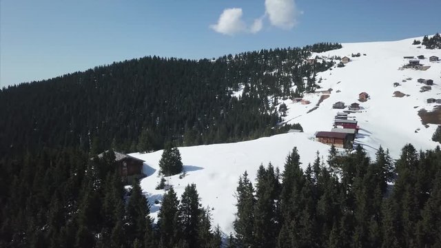 Aerial view of Pokut Plateau - Rize / TURKEY