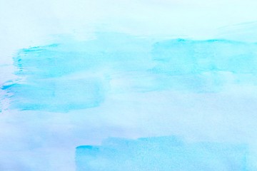 水彩・和紙・ブルーグラデーション