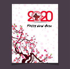 Happy New Chinese Year 2020 year of the Rat - year of the mouse
