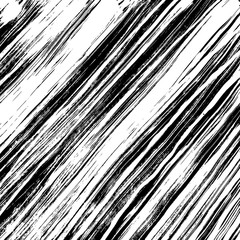 Brush grunge pattern. White and black vector.