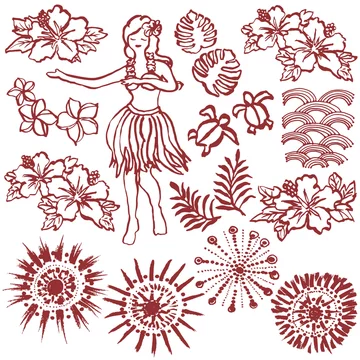 画像 ハワイ イラスト 手書き 新しい壁紙を無料で入手するachd