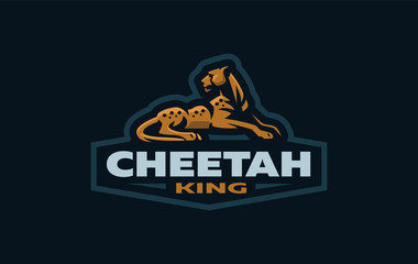 The image of a cheetah.