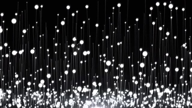 Silver glitter sparkles animation on black background. 4k shiny backdrop footage.. 