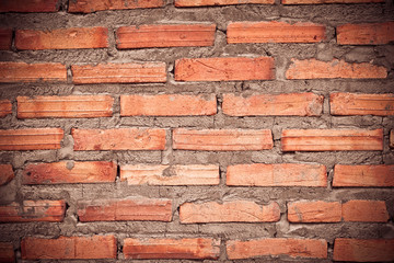 old vintage brick wall