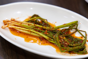 Traditional Korean food pakimchi
