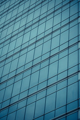 Fototapeta na wymiar Modern office building windows