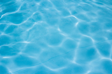 Fototapeta na wymiar blue water surface background