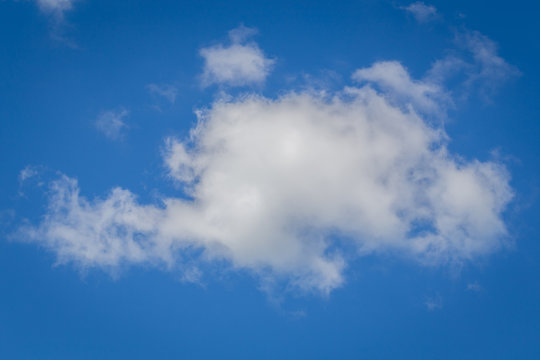 Clouds with blue sky in bright day