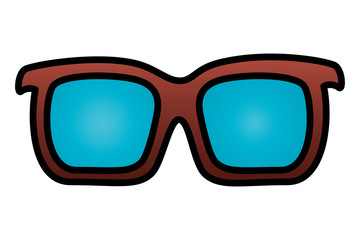 sunglasses accessory on white background