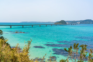 Fototapeta premium 角島大橋