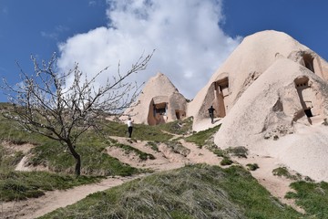  Rocky landscape. Goreme. Cappadocia. Turkey. 