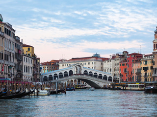 Venice, the city of water One of the popular Italian cities