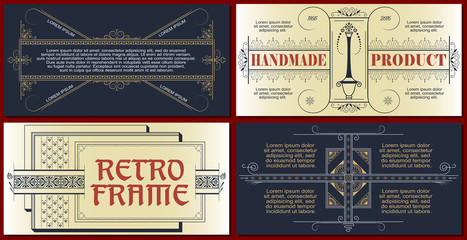 Template flyer, invitations or greeting cards.