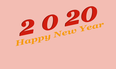 New Year's greetings from 2020