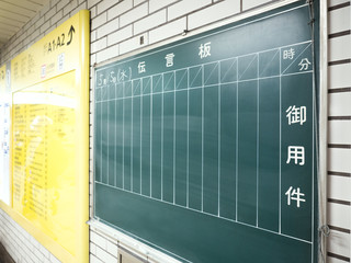 駅の伝言板