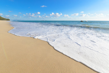 The beautiful of Natai Beach,Phangnga, Southern of Thailand.