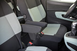 armrests in the luxury passenger car, front seats
