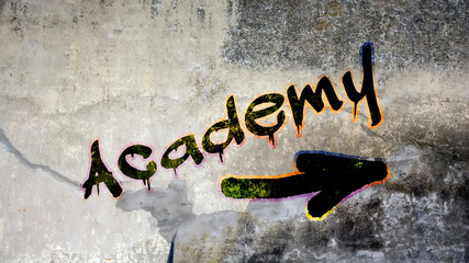 Wall Graffiti to Academy