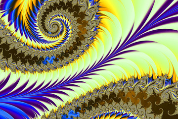 Fractals are infinitely complex patterns that are self-similar across different scales