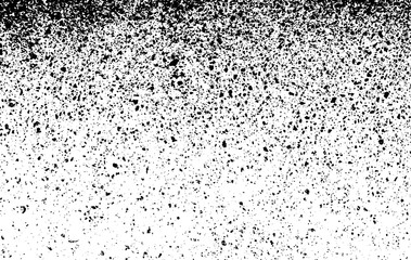 Grunge background black and white. Vector abstract dirty pattern. Monochrome vintage surface in cracks, spots, chips. 