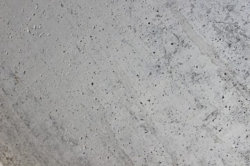 The porous structure of concrete